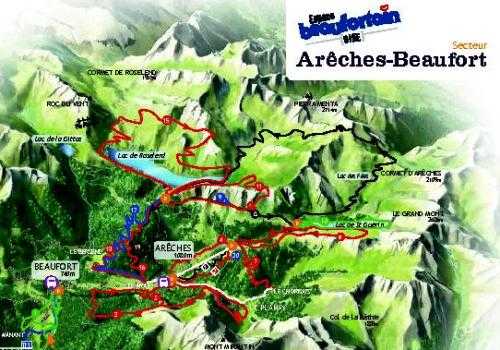 Espace VTT Arêches Beaufort
